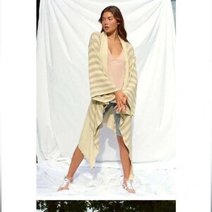 NWOT Free People women’s oversized knit cardigan L